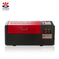 Small Mini laser engraver desctop laser engraving machine for stamp wood and rubber stamp 3020/4040 40 50w